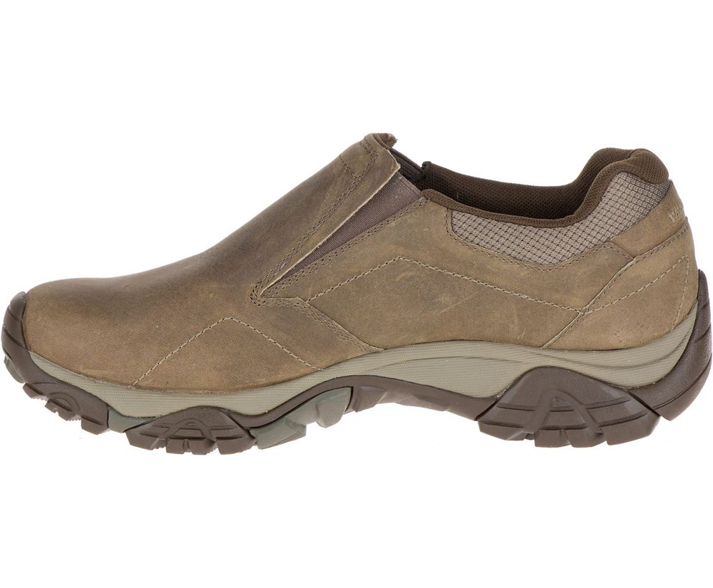 Slip On Homem - Merrell Moab Adventure Moc - Marrom - LPG583492